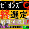 枠から浮かんでくる馬はこの馬たちですね。ただどう組むかですね。チャンピオンズカップ2023