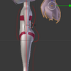 Blender備忘録21頁目「体のモデリング2」