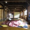 山小屋にて