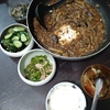 麻婆茄子＆春雨＆豆腐、きゅうり、トマたまスープ