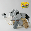 レゴ：ぞうの作り方 LEGOクラシック10698だけで作ったよ (オリジナル説明書)　象、どうぶつえん