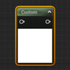 【UE5】 Customノードについて触れてみよう!