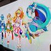 新宿のプリキュア20周年広告を見に行った