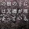 村上龍著「櫻の樹の下には瓦礫が埋まっている。」を読み、震災を思い出し視野が少し広がった気持ちです。