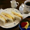 神戸でワンコインモーニング 【カフェバールこうべっこ】ふわふわハーフサンド付き