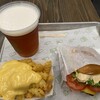 初 Shake Shack からの野球観戦