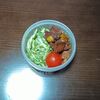 今週のミニタッパー弁当と、急な吐き気。