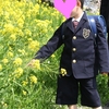 張り切って作った息子の入学式服。