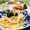 ♪ブロッコリーの明太クリームパスタ＆手羽先のグリル♪
