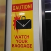 CAUTION！WATCH YOUR BAGGAGE