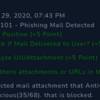 LetsDefend level 1 alert SOC101 - Phishing Mail Detected event-id 29