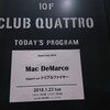 2018/01/23 Mac Demarco、トリプルファイヤー ＠ 梅田クアトロ