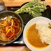 よもだそば（新宿）朝カレーセット〔うどん〕＋春菊天