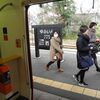 由布院駅にて