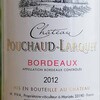 Pouchaud-Larquey 2012・・・BORDEAUXだねぇ～