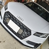 静岡県から⁉アウディTTご来店！BBS FI-R DBホイール2本を外さず日帰り修理の佐藤企画