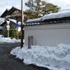 長浜市内雪の風景