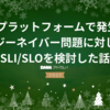 DMMプラットフォームで発生したノイジーネイバー問題に対してのSLI/SLOを検討した話