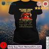 The Rocky Horror Picture Show 45th anniversary 1975 – 2020 signatures shirt