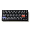 DrunkDeer A75 ラピッドトリガー キーボード メカニカル TKL 磁気スイッチRGB 有線 USB コンパクトゲーミング用 82キー ノブ付き ゴースト防止 こぼれ防止 ブラック
