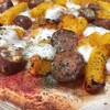 Pumpkin/Habanero Sausage Pizza