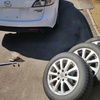 車のタイヤ交換＆畑を耕す＆ホンダエンジンの組み立ても！！