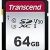 Transcend SDXCカード 64GB 3D TLC UHS-I Class10 TS64GSDC300S