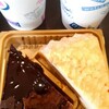 チョコタルトとミルクレープ