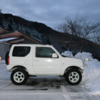 ジムニーで大阪→マキノ高原→美山の雪道ドライブを楽しんできた①