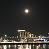 昨日も満月でした。