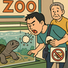 動物園の水槽に“咀嚼おにぎり”　iZoo園長が迷惑行為に苦言「顔に吐かれたらどう思う？」