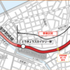 東京都墨田区 東武スカイツリーライン とうきょうスカイツリー駅付近下り線高架区間の使用を開始