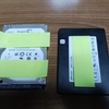 〈HDD・SSD〉海門のHDD（160GB）とMicronのSSDを発掘。