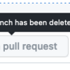 master を main にしたら PR が全部クローズされた