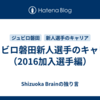 ジュビロ磐田新人選手のキャリア（2016加入選手編）