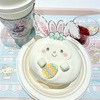 ウィッシュミーメルのとろふわホイップ＆厚焼きスフレパンケーキ～いちごのソース～