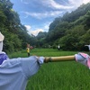  ＹＡＭＩ大祭（200人が参加）。深呼吸学部（30人）に参加。