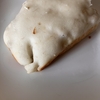 久しぶりなパン…真っ白だけど