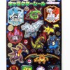 ショウワノート ポケットモンスターベストウイッシュ キャラクターシール＜ミックスA＞(2012年9月下旬発売)