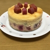 本日のメニュー63:ルバーブとジンジャーのベイクドチーズケーキ【GBBO】