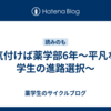 気付けば薬学部6年～平凡な学生の進路選択～