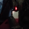 HS160ドローンでの初めての充電。赤く光る？どこが。。想像力ないのかなー、じぶん。