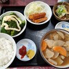 西川口の「あおき食堂」でけんちん汁定食を食べました★