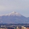 初雪でした。