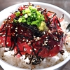 マグロ赤身を塩昆布で30分締め「塩昆布締め丼」がどシンプルだけどウマい【魚屋三代目】