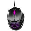 Cooler Master MM720 RGB-LED 爪グリップ 有線ゲーム用マウス – 超軽量49g ハニカムシェル 16000 DPI 光学センサー 7000 万クリックマイクロスイッチ スムーズな滑り PTFEフィート – マットブラック