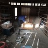 【作業２６日目】蚕道具を外に出す。