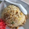 不機嫌な冷やし中華と炒飯