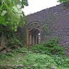 知念城（沖縄県南城市）　古城の森と新城のアーチ門