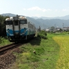 西麻植駅近くの踏切にて　JR四国